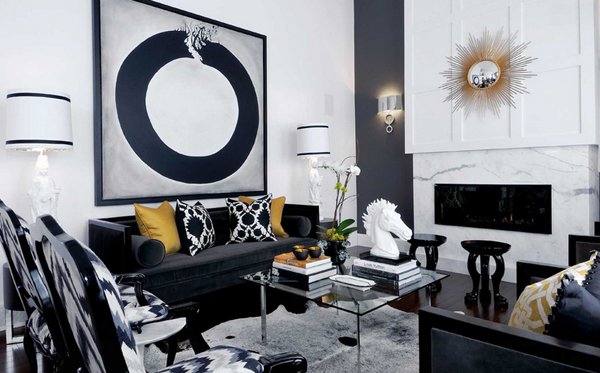 Có nên dùng sofa màu đen cho phòng khách hay không?